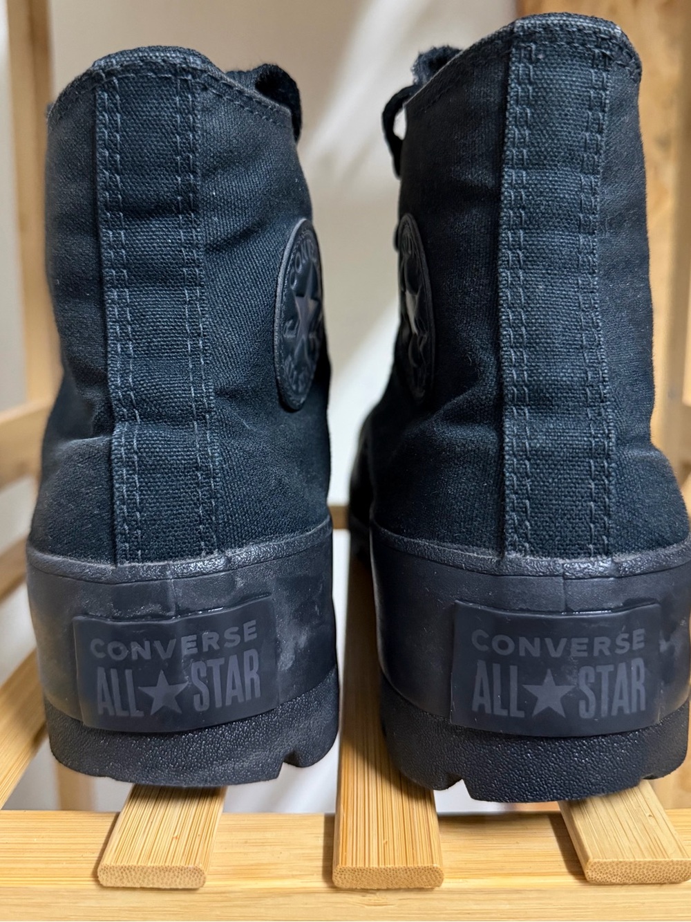 Converse CT Lugged Black High-Top Sneakers - Picture 4 of 4
